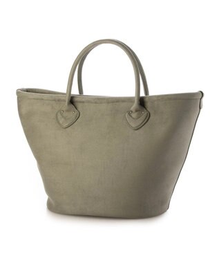 UNBILLION カシュカシュ cache cache / スエード調口元パイピングトート