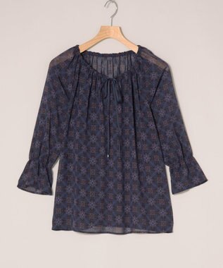 ONWARD Reuse Park 【自由区】ブラウス秋冬 ネイビー