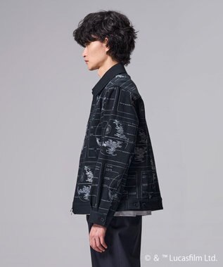 JOSEPH HOMME 【受注生産】【WEB限定】【スター・ウォーズ 】 JOSEPH HOMME スター・ウォーズ / 刺繡ブルゾン ブラック系