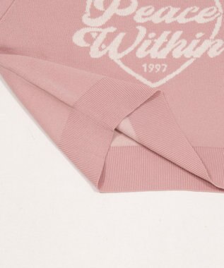 WEGO ハートワンショルニット ピンク