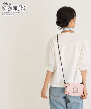 ROOTOTE 8608【スヌーピー:簡易保冷】IP.サーモキーパー.サコッシュ.ピーナッツ-9B 03：ハッピーキャンパー