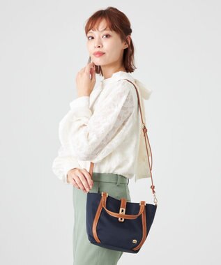 LA BAGAGERIE ひねり金具付きエレガンストート　SSサイズ