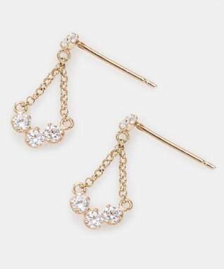 Phoebe 【K10】スウィングビジューピアス ゴールド