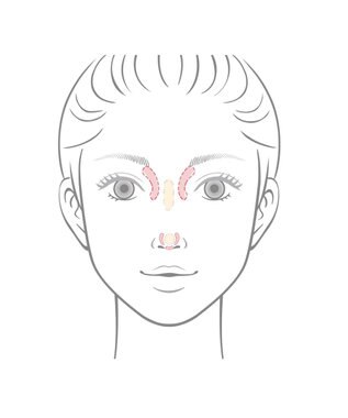 Chacott Cosmetics ダブルマルチクレヨン【立体美鼻カラー】 ライトセコイア×サンキッス