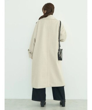 earth music&ecology ステンカラーコート（無地） Light Beige