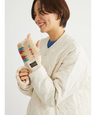 Green Parks ■別注ＰＥＮＤＬＥＴＯＮ　ＢＯＡ　ＧＬＯＶＥ Off White