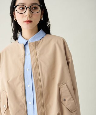 ANY 撥水バルーンブルゾン ベージュ