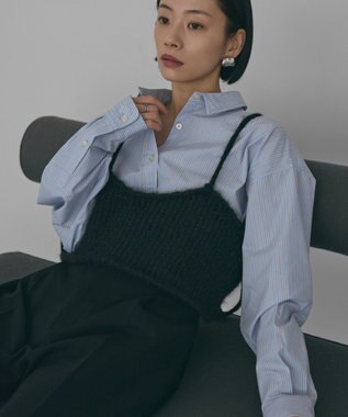 AMERICAN HOLIC ニットビスチェ Black