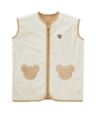 MIKI HOUSE HOT BISCUITS マイクロファー素材 スリーパー ギフトセット【BOX付き】 白