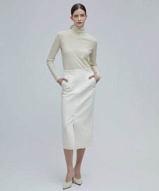 BEIGE， SORE / ハイネックカットソー Absinthe