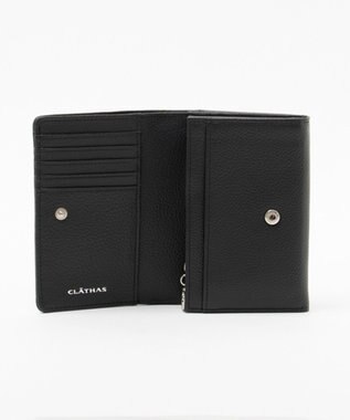 CLATHAS ポリシャス 二つ折り財布 ダークグレー