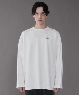 WEGO AIRFUNCTIONシンプルロゴT（LS） ホワイト