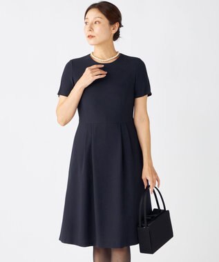 組曲 NOIR インナーマグネット リボンバッグ ブラック系