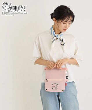 ROOTOTE 8608【スヌーピー:簡易保冷】IP.サーモキーパー.サコッシュ.ピーナッツ-9B 03：ハッピーキャンパー