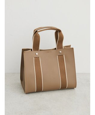 Green Parks ・Ｃｕーｓｈｕｔ　テープスクエアトート Mocha