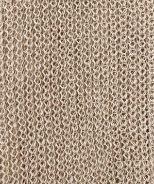 BEIGE， 【洗える】OPTICAL / ペーパーヤーンVネックロングカーディガン Flax
