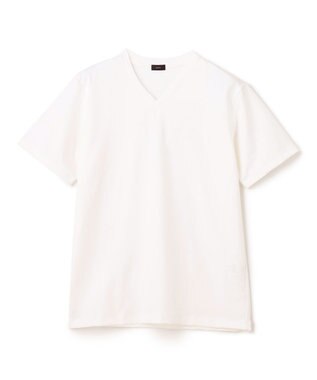 JOSEPH HOMME コンパクトストレッチジャージー　ＶネックＴシャツ ホワイト系