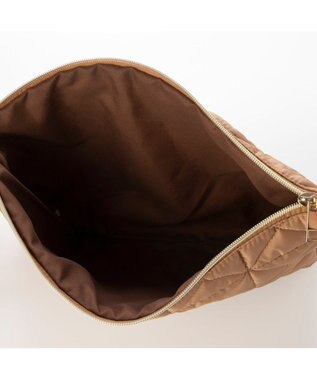 UNBILLION カシュカシュ cachecache / ボックスパテッドキルト2wayトート キャメル