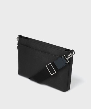 Paul Smith シグネチャーストライププラー 2WAY ミニショルダーバッグ ブラック