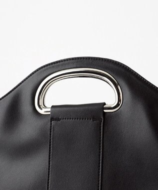 ICB 2WAYメタルハンドルトート ブラック系