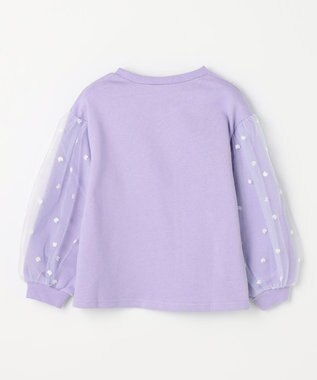 ANY KIDS 袖チュール トレーニャー ラベンダー