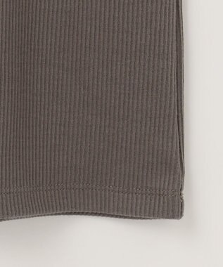 ANY L コンビネーションワンピース モカ×オフ