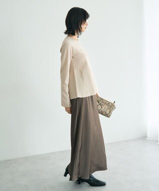 YECCA VECCA ビスチェデザインニット Black