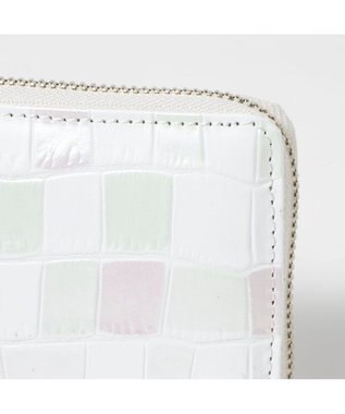 UNBILLION ペルケ perche / パールパステル・ジャバラカードウォレット アイボリー