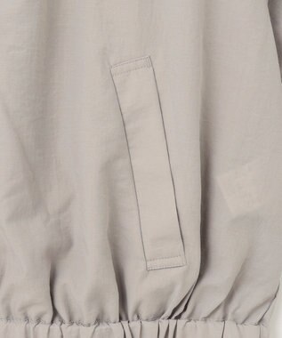 ANY 【手洗い可/UVケア】ノーカラーシアーブルゾン サンドベージュ