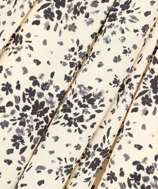 組曲 モザイクフラワープリント スカート アイボリー系5