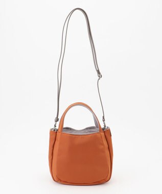 Y'SACCS 【ムック本掲載】ナイロンボンディング2WAYトート　SSサイズ オレンジ【WEB限定カラー】