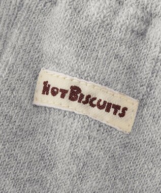 MIKI HOUSE HOT BISCUITS 【80-120cm】リボン&ドット柄 レギンス グレー