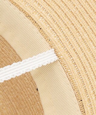 ANY KIDS リボン ブレード ハット モカ×ブラック