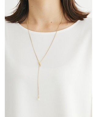 Green Parks ＳＥＴ２点　ネックレス＋プルオーバー Off White