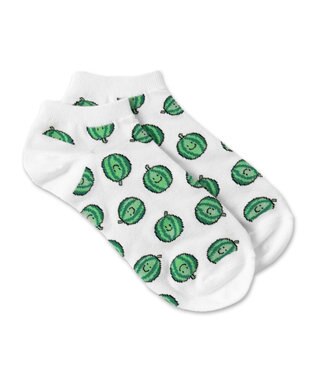 WEGO フルーツ総柄ショートソックス 柄1
