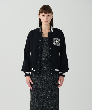 GRACE CONTINENTAL ビジューembアワードジャケット ブラック