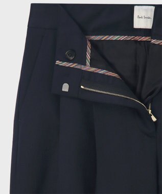 Paul Smith トラベル タックパンツ ネイビー