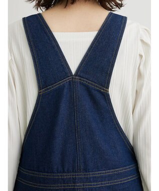 Green Parks デニムサロペットスカート Indigo