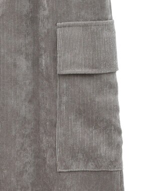 AMERICAN HOLIC コーデュロイサイドポケットタイトスカート Mocha