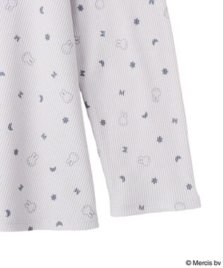 earth music&ecology 【予約】miffy/earth おやすみイラストT ブルー