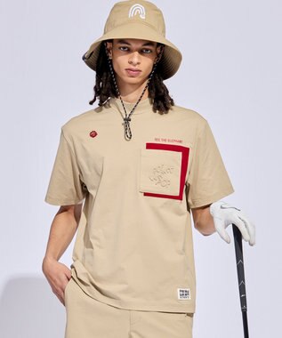 PW CIRCULUS 【MEN】ポケットモックネック ゴルフ