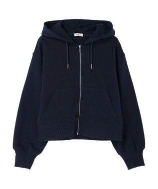 earth music&ecology 裏毛ＺＩＰパーカー Navy