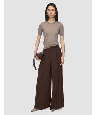 JOSEPH エアリープリッセ　トラウザーズ Ebony