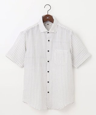 JOSEPH ABBOUD 【吸水速乾】ソアロンシャンブレー シャツ ホワイト系5