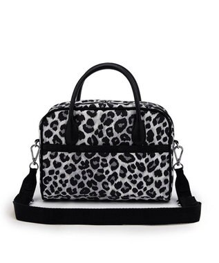 LeSportsac SQUARE TH CROSSBODY/アップタウンレオパード/ブラック アップタウンレオパード/ブラック