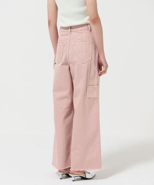 GRACE CONTINENTAL ペインターデニムパンツ ピンク