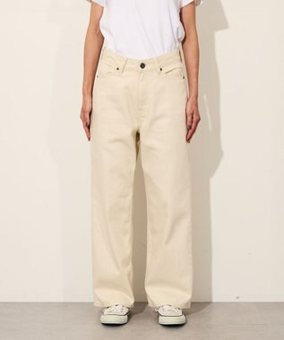 AMERICAN HOLIC ワイドデニム Beige