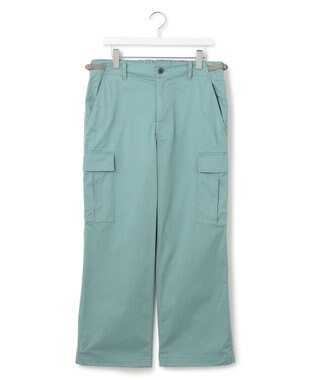  【UNISEX】サテンストレッチ イージーカーゴパンツ