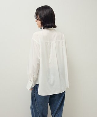 Green Parks ボウタイインナーシャツ Off White