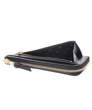 LANVIN en Bleu ルナ Ｌファスナー長財布 ブラック